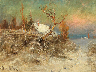 Julius Sergius Klever - Winter on the Baltic Coast.webp