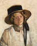 Girl with a Hat - Julius Seyler — artwork view