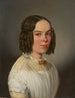 Retrato en busto de una joven - Julius Siegfried Uetz — vista de la obra