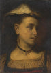 Retrato de una mujer - Julius Siegfried Uetz — vista de la obra