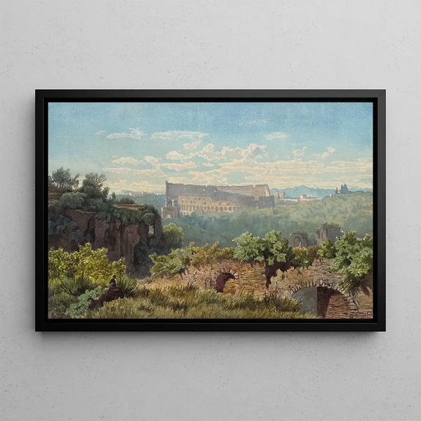 Julius Zielke - The Colosseum Seen from the Palatine Hill.webp