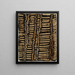 Composition - Julius Zimpel Jr — framed artwork on a wall