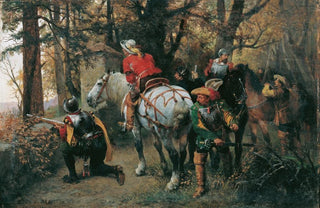Julius von Blaas - Feinderkundung.webp