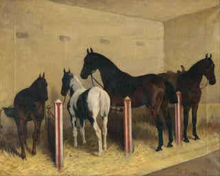 Julius von Blaas - Kone v stajni.webp