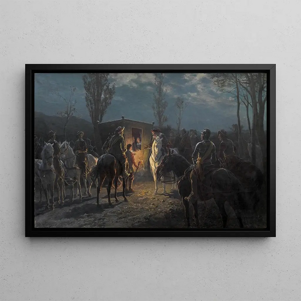 Julius von Blaas - Nachtszene.webp