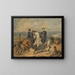 Mohort - Juliusz Kossak — cuadro enmarcado en la pared
