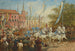 The Emperor entering Kraków - Juliusz Kossak — artwork view