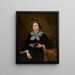 Alijda Antonia Proot 1809-1889 - Jurjen de Jong — framed artwork on a wall