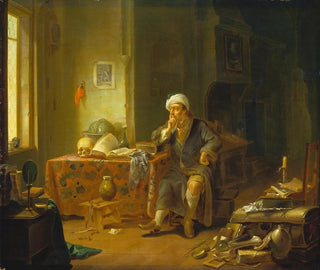 Justus Juncker - A Scholar in his Study.webp