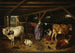 en la granja - Józef Brodowski — vista de la obra