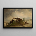 Flooding - Józef Jaroszyński — framed artwork on a wall