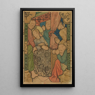 Jzef Mehoffer - Asleep of Mary.webp