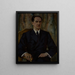 Portrait Painting of Dr. Alfred Krause - Józef Mehoffer — framed artwork on a wall