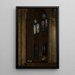 Interior of Chartres Cathedral - Józef Pankiewicz — framed artwork on a wall