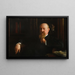 Portrait of Adam Maksymilian Oderfeld - Józef Pankiewicz — framed artwork on a wall
