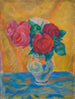 Roses Painting - Józef Pankiewicz — artwork view