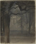 Santuario en el parque Duboj - Józef Pankiewicz — vista de la obra