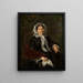 Retrato de Matylda Werner - Józef Simmler — cuadro enmarcado en la pared