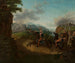 Kozietulski painting leading a squadron in the Somossiera pass - Józef Sonntag — artwork view
