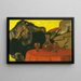 My Father and Piacsek with Red Wine - József Rippl-Rónai — framed artwork on a wall