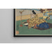 Reproduction of the painting Kakinomoto no Hitomaro - Utagawa Kuniyoshi