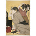 Reproduction of the painting Kami-yui - La coiffure - Kitagawa Utamaro