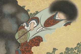 Kamisaka Sekka - Chrysanthemum Boy Kikuji doji.webp