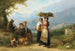 Vendimia en el Tesino - Karel Frans Philippeau — vista de la obra