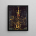 Representación emblemática - Karel van Mander — cuadro enmarcado en la pared