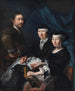 L'artiste avec sa famille - Karel van Mander III — vista de la obra