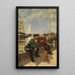 Dos pescadores en el muelle - Karl Behm — vista de la obra