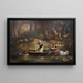 Captura de las chicas Calloway y Jemima Boone - Karl Bodmer — cuadro enmarcado en la pared