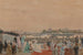The Solemn Service on the Occasion of the Bicentennial of the Birth of Peter I 1672-1725 on Senate Square in Saint Petersburg on May 30, 1872 - Karl Fedorovich Gun — artwork view