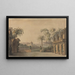 Decor de escena turca - Karl Ferdinand Langhans — cuadro enmarcado en la pared