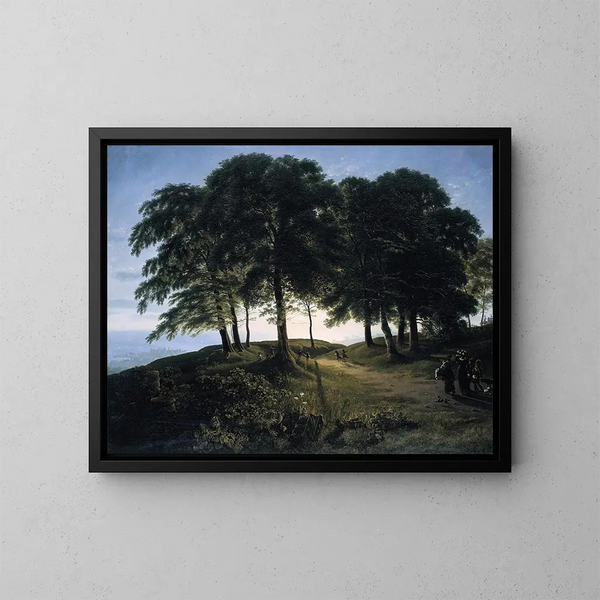 Matin - Karl Friedrich Schinkel — cuadro enmarcado en la pared