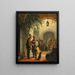 Tarde - Karl Georg Naumann — cuadro enmarcado en la pared