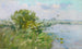 Landscape of the Marche Lake - Karl Hagemeister — artwork view
