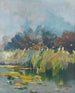 Edge of the Lake near Ferch - Karl Hagemeister — artwork view
