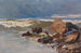 Playa cerca de Lohme con rocas - Karl Hagemeister — vista de la obra