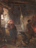 Dos chicas en la herrería - Karl Heinrich Hoff — vista de la obra