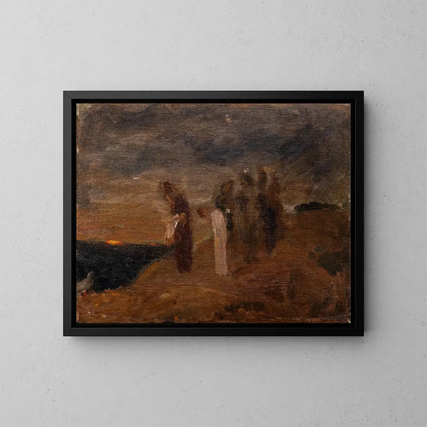 Composition study - Karl Isakson — framed artwork on a wall
