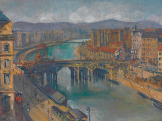 Karl Julius Heinrich Revy - Bau der Marienbrcke.webp