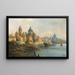 a port city - Karl Kaufmann — framed artwork on a wall