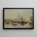 Constantinople - Karl Kaufmann — framed artwork on a wall