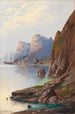 Landscape Fjord Painting - Karl Kaufmann — artwork view