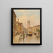 Gran Canal Venecia - Karl Kaufmann — cuadro enmarcado en la pared