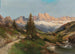 in the Dolomites - Karl Kaufmann — artwork view
