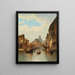 Motivo de Venecia - Karl Kaufmann — cuadro enmarcado en la pared