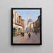 Escena callejera oriental - Karl Kaufmann — cuadro enmarcado en la pared
