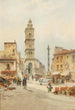Place à Capoue en Italia - Karl Kaufmann — vista de la obra